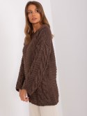 Sweter BA-SW-8047.92P ciemny brązowy