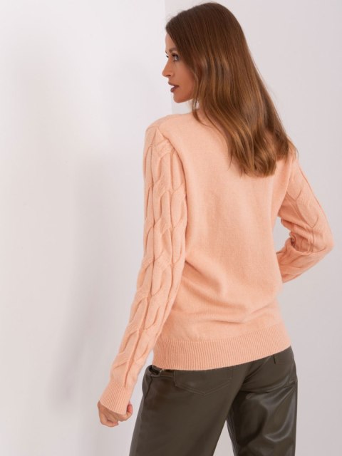 Sweter AT-SW-2235.00P brzoskwiniowy