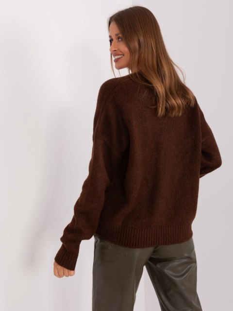 Sweter BA-SW-0279.71P ciemny brązowy