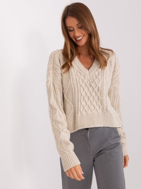 Sweter BA-SW-0376.65P beżowy