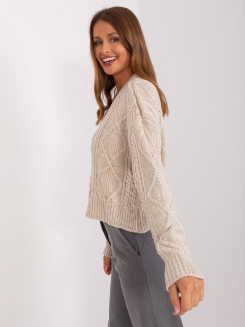 Sweter BA-SW-0376.65P beżowy