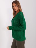 Sweter BA-SW-8022-1.83P ciemny zielony