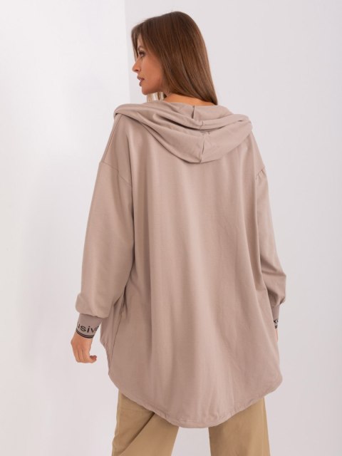 Bluza RV-BL-9096.43P ciemny bezowy L/XL