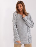 Sweter BA-SW-8047.92P szary