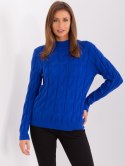 Sweter AT-SW-2235.00P kobaltowy