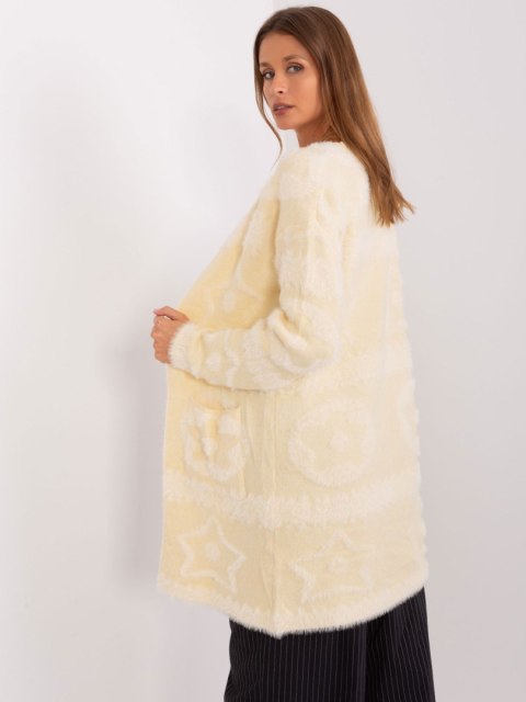 Sweter AT-SW-234503.00P jasny beżowy