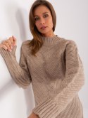 Sweter BA-SW-8013.14P ciemny bezowy