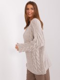 Sweter BA-SW-8047.92P beżowy