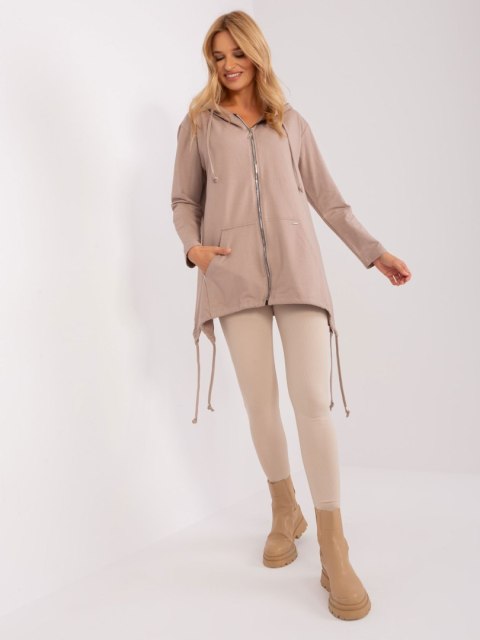 Bluza RV-BL-9022.72P ciemny bezowy S/M