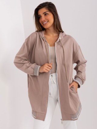 Bluza RV-BL-9077.50P ciemny bezowy L/XL