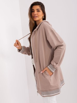 Bluza RV-BL-9077.50P ciemny bezowy L/XL