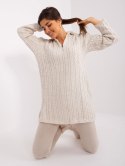 Sweter BA-SW-0282.13P jasny beżowy