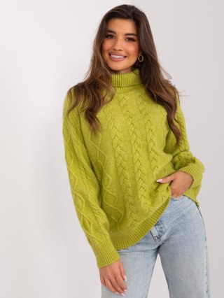 Sweter AT-SW-2355-2.30X jasny zielony