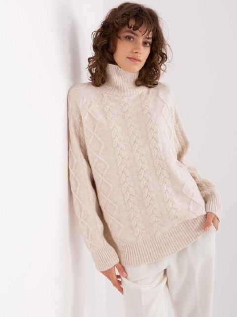 Sweter AT-SW-2355-2.12P ecru