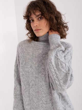 Sweter AT-SW-2355-2.19P szary