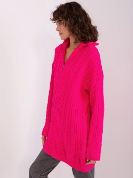 Sweter BA-SW-0282.13P fluo różowy