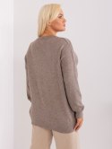 Sweter PM-SW-PM-3762.03P ciemny bezowy XL/XXL