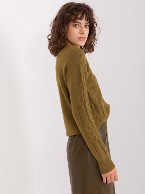 Sweter AT-SW-2340.10 khaki