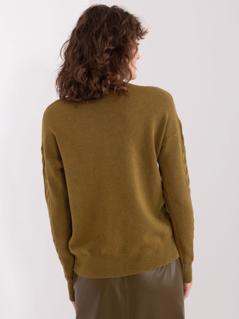 Sweter AT-SW-2340.10 khaki