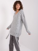 Sweter BA-SW-8027.85P szary