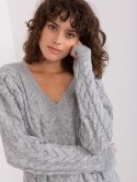 Sweter BA-SW-8027.85P szary