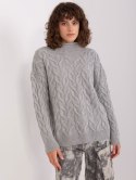 Sweter BA-SW-8038.28P szary