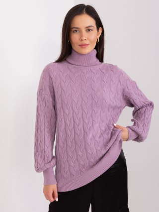 Sweter AT-SW-2348.88 jasny fioletowy