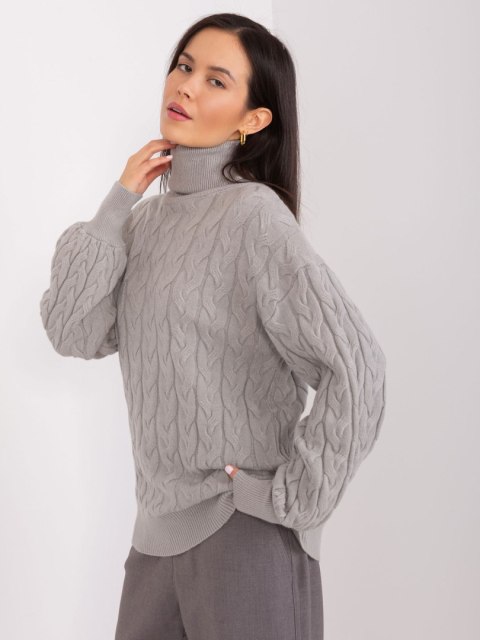 Sweter AT-SW-2348.88 szary