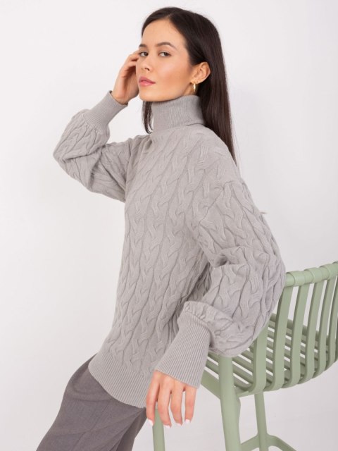 Sweter AT-SW-2348.88 szary