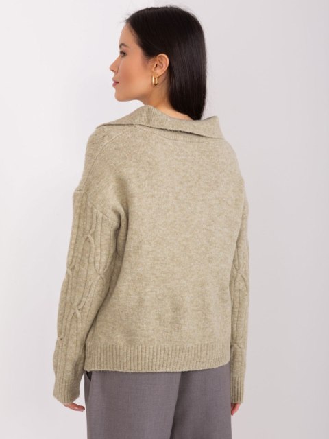 Sweter AT-SW-2349-2.27 khaki