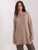 Sweter BA-SW-8010-1.37X ciemny bezowy