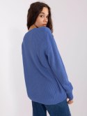 Sweter BA-SW-8029.76 ciemny niebieski