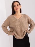 Sweter BA-SW-8029.94P ciemny bezowy