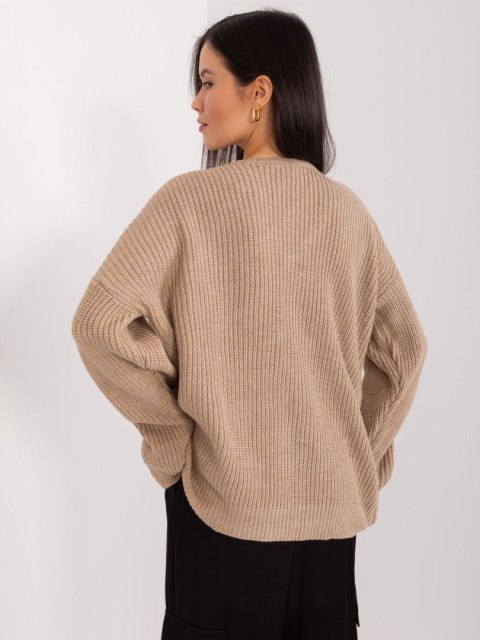 Sweter BA-SW-8029.94P ciemny bezowy