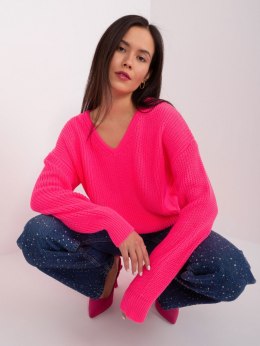 Sweter BA-SW-8029.94P fluo różowy