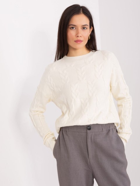 Sweter AT-SW-2340.22 ecru