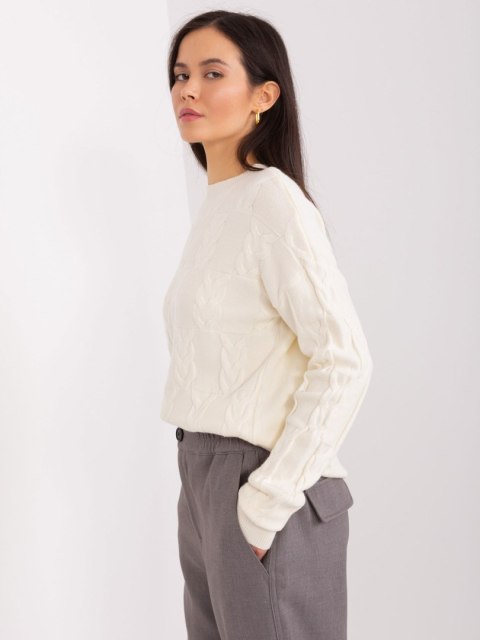 Sweter AT-SW-2340.22 ecru