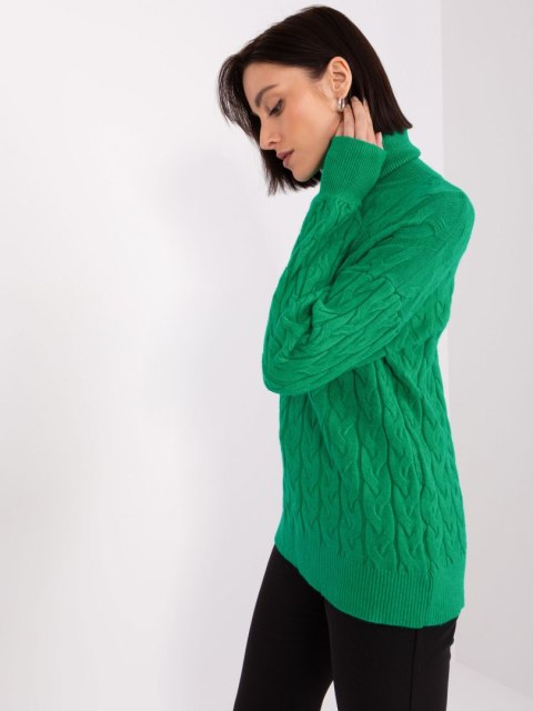 Sweter AT-SW-2348.95 zielony