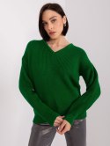 Sweter BA-SW-8029.75P ciemny zielony