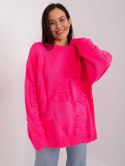 Sweter BA-SW-8053.31 fluo różowy