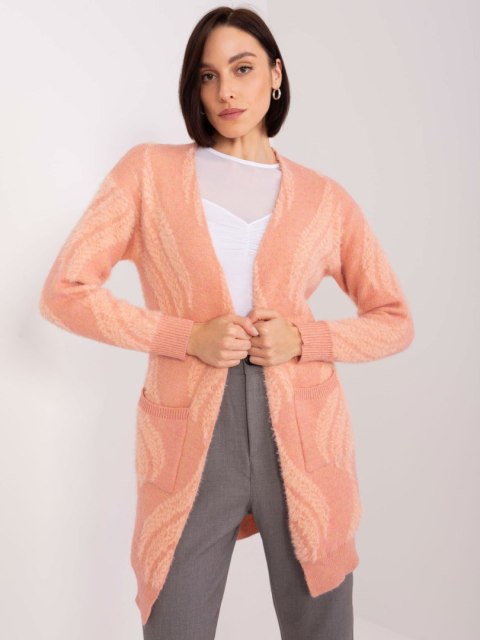 Sweter AT-SW-234501.00P ciemny różowy