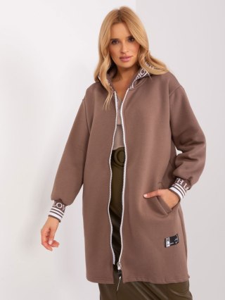 Bluza RV-BL-9225.96P brązowy S/M