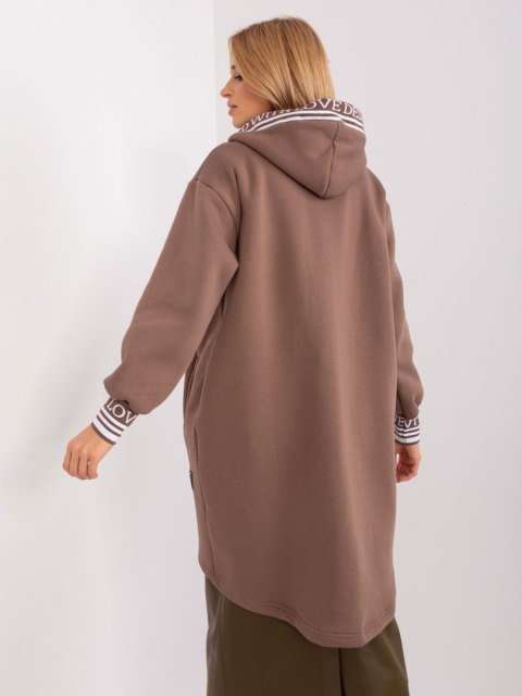 Bluza RV-BL-9225.96P brązowy S/M