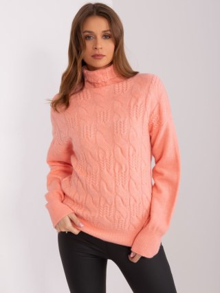 Sweter AT-SW-23401.97P brzoskwiniowy