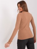 Sweter PM-SW-9747.09 camelowy S/M