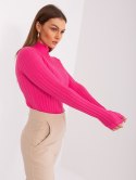 Sweter PM-SW-9747.09 ciemny różowy M/L