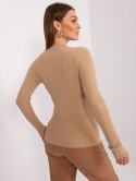 Sweter PM-SW-J-3223.29 camelowy S/M