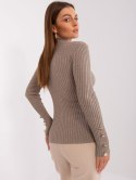 Sweter PM-SW-PM-3217.08 ciemny bezowy S/M