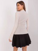 Sweter PM-SW-PM-3217.08 jasny beżowy M/L