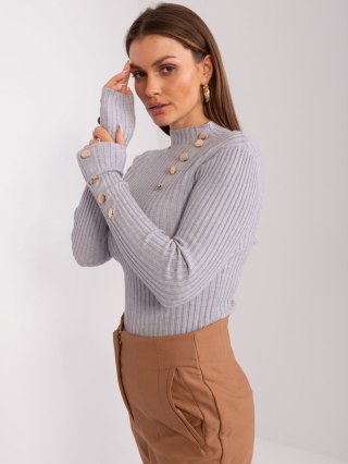 Sweter PM-SW-PM-3217.08 szary M/L